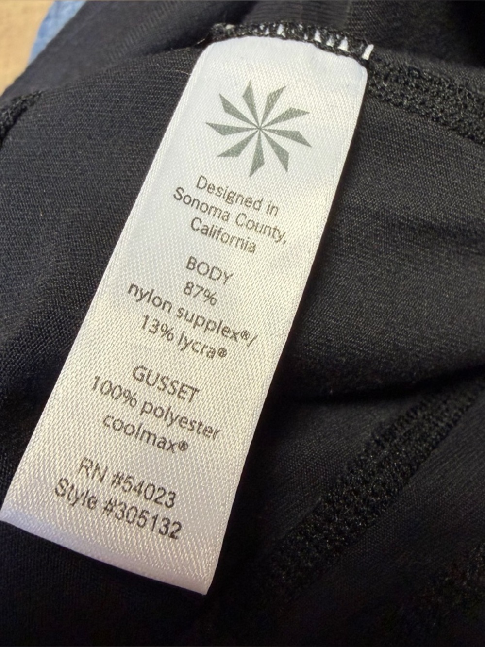 Athleta Revelation Tight Black Leggings Womens Medium - Picture 9 of 9